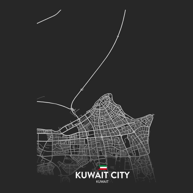 Kuwait City City Map Travel Souvenir Hometown T Shirt Men's T-shirt Pajama Set by veroniquetour3tz | Artistshot