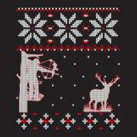 Trending Archery Cute Bow Hunter Deer Hunting Ugly Christmas T-shirt | Artistshot