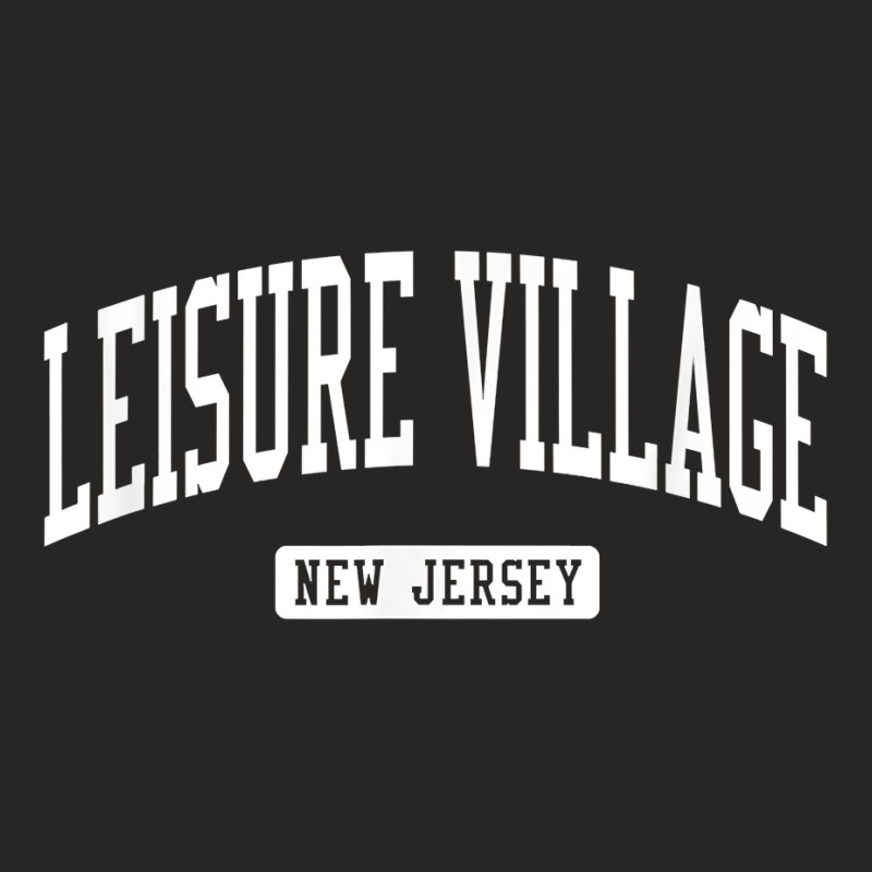 Leisure Village New Jersey Nj Vintage Athletic Sports Design T Shirt Ladies Fitted T-Shirt by cordellwerw56r | Artistshot