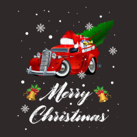 Merry Christmas Vintage Wagon Red Truck Pajama Family Party T Shirt Racerback Tank | Artistshot