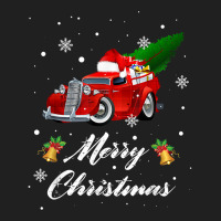 Merry Christmas Vintage Wagon Red Truck Pajama Family Party T Shirt Ladies Polo Shirt | Artistshot