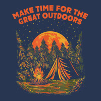 Make Time For Outdoors Camping Hiking Camper Hiker Traveler T Shirt Men Denim Jacket | Artistshot