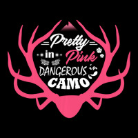 Limited Edition Pretty Pink Dangerous In Camo Hunting Girl Women Hunte Youth Hoodie | Artistshot