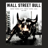 Trending Wall Street Bull Day Trading Stock Market Ladies Fitted T-shirt | Artistshot