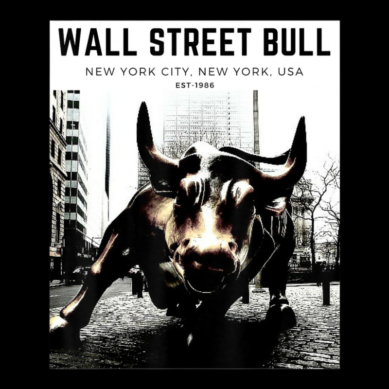 Trending Wall Street Bull Day Trading Stock Market Maternity Scoop Neck T-shirt by yumgaugeteuda | Artistshot