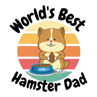 Worlds Best Hamster Dad Hamster Owner Zipper Hoodie | Artistshot