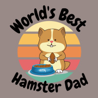 Worlds Best Hamster Dad Hamster Owner Vintage T-shirt | Artistshot