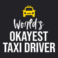 Worlds Okayest Taxi Driver Cab Driving Gift Funny Taxi Driver Youth Tee | Artistshot