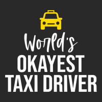 Worlds Okayest Taxi Driver Cab Driving Gift Funny Taxi Driver Toddler T-shirt | Artistshot