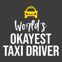 Worlds Okayest Taxi Driver Cab Driving Gift Funny Taxi Driver Men's Polo Shirt | Artistshot