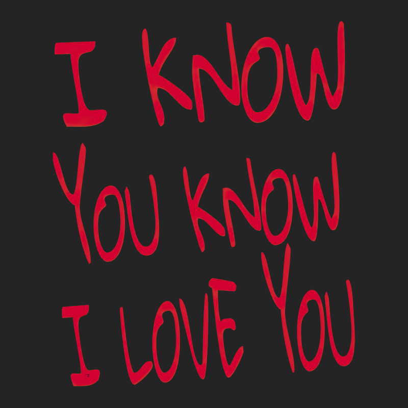 Valentine I Know You Know I Love You 3/4 Sleeve Shirt | Artistshot