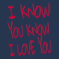 Valentine I Know You Know I Love You Men Denim Jacket | Artistshot