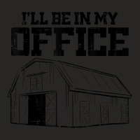 Limited Edition Ill Be In My Office Barn Horse Rider Equestrian Men Wo Ladies Fitted T-shirt | Artistshot