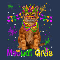 Mardi Gras Cat Lover Cute American Shorthair Cat Carnival T Shirt Ladies Denim Jacket | Artistshot