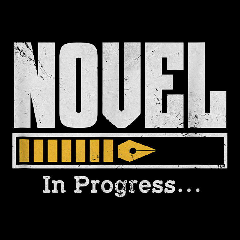 Novel In Progress Author Writer Novelist Writing Distressed T Shirt Adjustable Cap by hyong5i4 | Artistshot