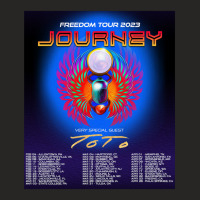 Jrny Freedom Tour 2023 With Locations Ang Dates Ladies Fitted T-shirt | Artistshot