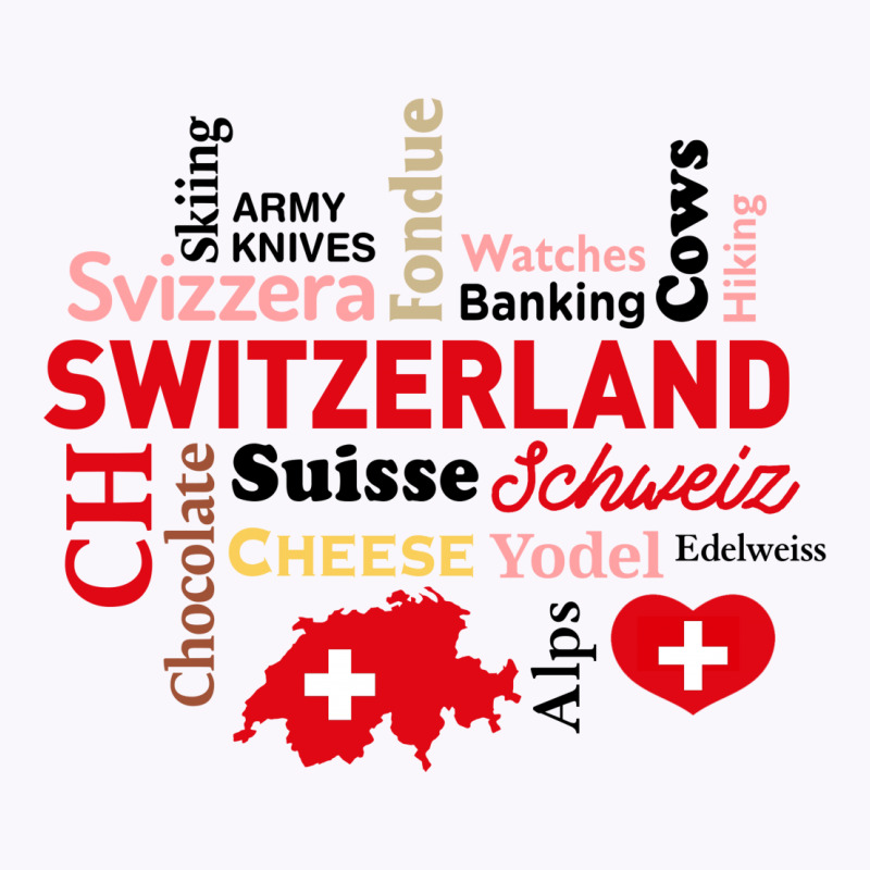 Switzerland Tank Top | Artistshot