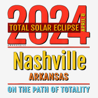 Nashville Arkansas Ar Total Solar Eclipse 2024  4  T Shirt Adjustable Cap | Artistshot