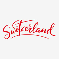 Switzerland Script License Plate | Artistshot