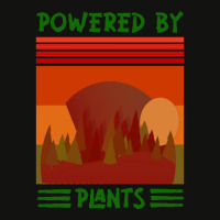 Limited Edition Powered By Plants -retro Scorecard Crop Tee | Artistshot