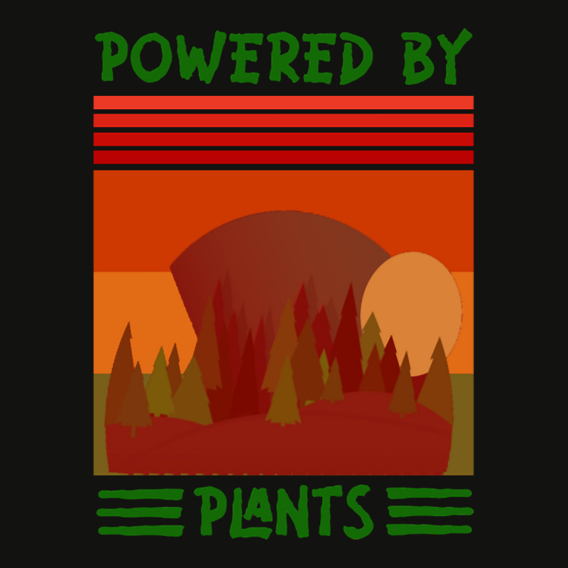 Limited Edition Powered By Plants -retro Scorecard Crop Tee by Jankonen637 | Artistshot