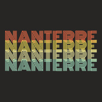 Nanterre Patrie Retro Vintage City Natale T Shirt Ladies Fitted T-shirt | Artistshot