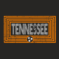 Trending Orange & White Tennessee State Flag Unique Tennessee Ladies Fitted T-shirt | Artistshot