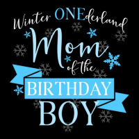 Limited Edition Winter Onederland Mom Of The Birthday Boy Pocket T-shirt | Artistshot