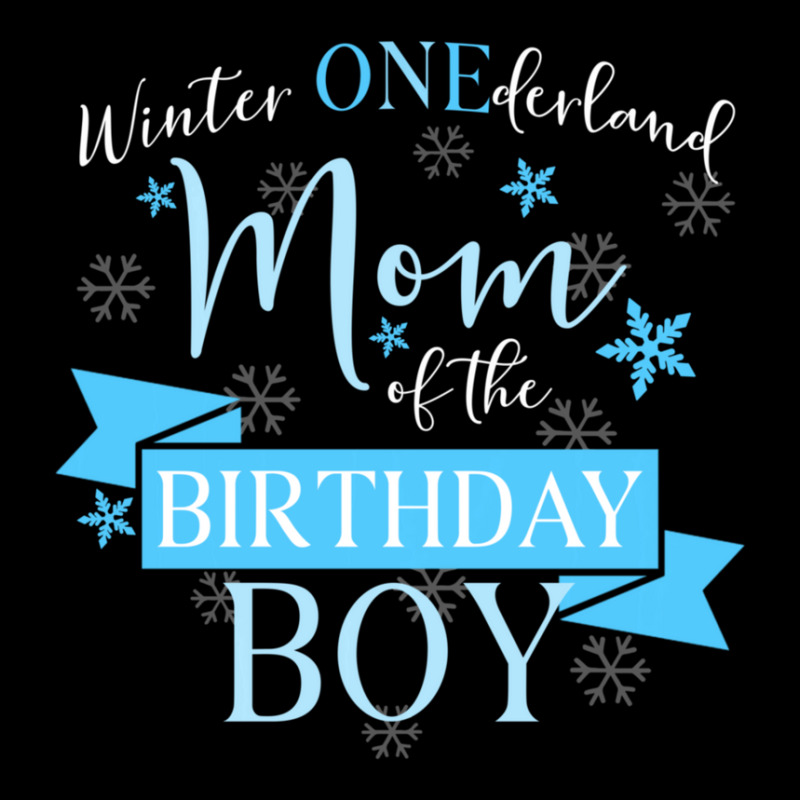 Limited Edition Winter Onederland Mom Of The Birthday Boy Pocket T-Shirt by yumgaugeteuda | Artistshot