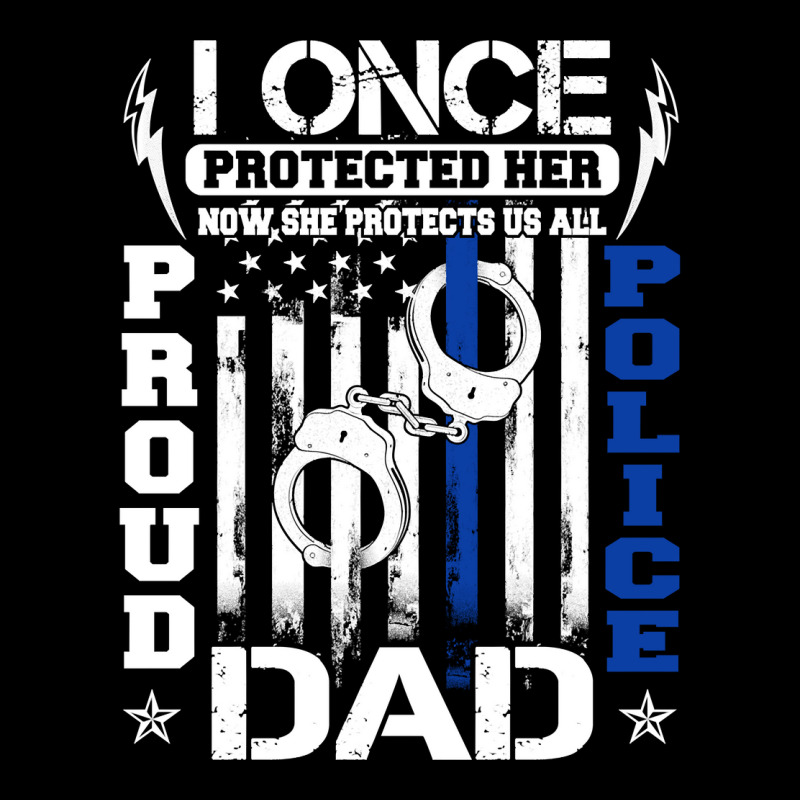 Proud Police Dad Shirt Support Police Daughter Sweatshirt Youth Jogger | Artistshot