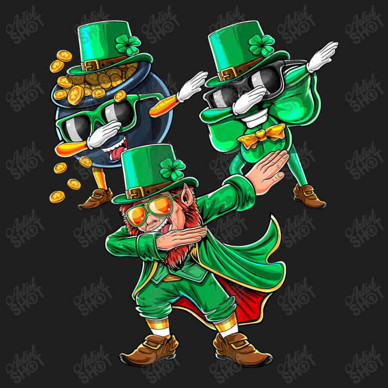 Dabbing Leprechaun Shamrock Clover St. Patrick's Day Kids  T Shir Classic T-shirt | Artistshot