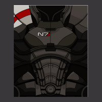 N7 Commander Shepard Mass Effect Armour Ladies Curvy T-shirt | Artistshot