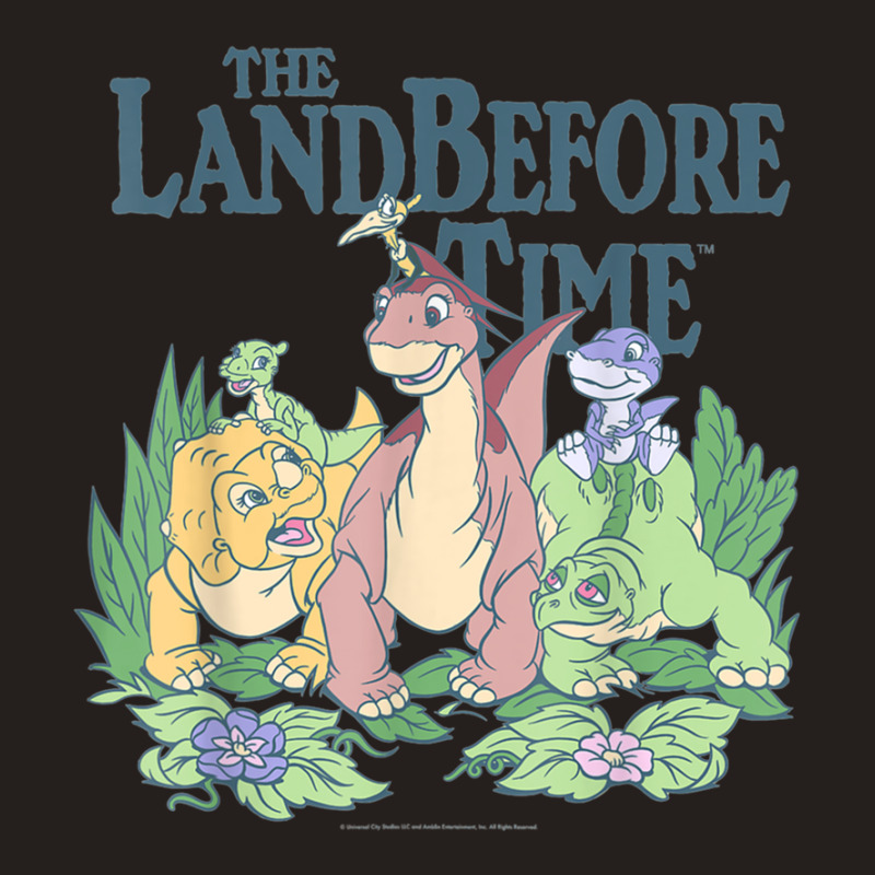 Land Before Time Pastel Dinosaur Friends T-shirt Tank Top | Artistshot