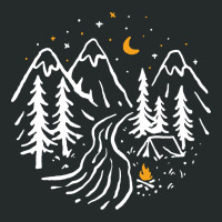 Night Camping Women's Triblend Scoop T-shirt | Artistshot