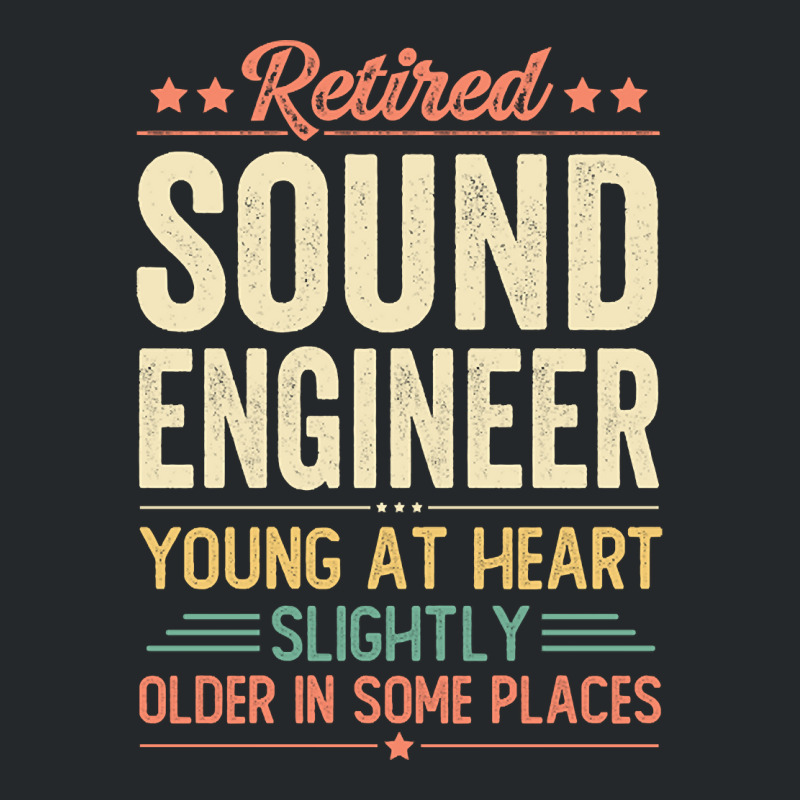 Limited Edition Retired Sound Engineer Crewneck Sweatshirt by Jankonen637 | Artistshot