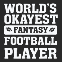 Limited Edition World's Okayest Fantasy Football Player Funny D9 Printed Hat | Artistshot