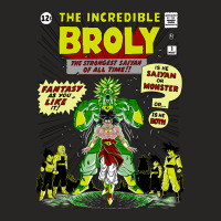 The Incredible Broly Ladies Fitted T-shirt | Artistshot