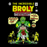 The Incredible Broly Cropped Hoodie | Artistshot