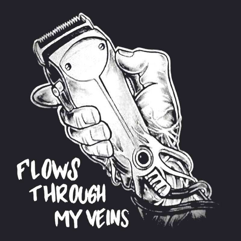 Flows Through My Veins Hair Cutting Barber Tshirts For Men W Youth Tee by casaniuy89 | Artistshot