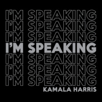 I'm Speaking Kamala Zipper Hoodie | Artistshot