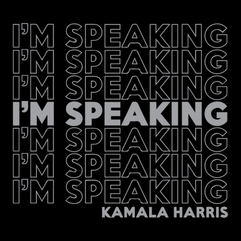 I'm Speaking Kamala Zipper Hoodie | Artistshot