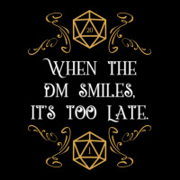 When The Master Smiles It's Too Late 20 Sided Dice Adjustable Cap | Artistshot