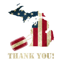 Limited Edition Michigan Veteran Thank You Memorial Day Stainless Steel Water Bottle | Artistshot