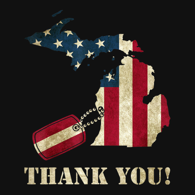 Limited Edition Michigan Veteran Thank You Memorial Day Mousepad | Artistshot