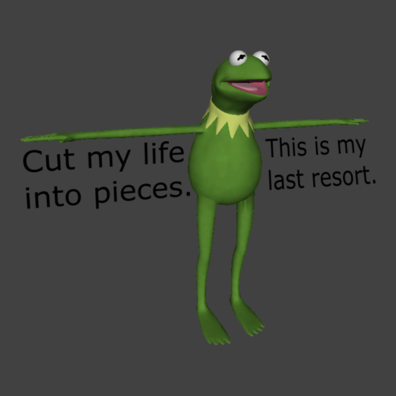 Kermit Cut My Life Into Pieces Vintage T-shirt | Artistshot