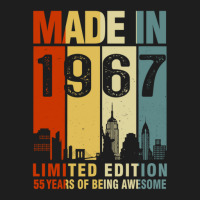 Made In 1967 Limited Edition 55 Years Of Being Awesome 55th Birthday 1 Classic T-shirt | Artistshot