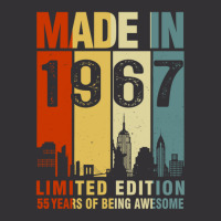 Made In 1967 Limited Edition 55 Years Of Being Awesome 55th Birthday 1 Vintage Hoodie | Artistshot