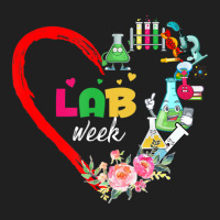 Hot Trend Lab Week 2022 Laboratory Tech Heart Funny Technologist Drawstring Bags | Artistshot