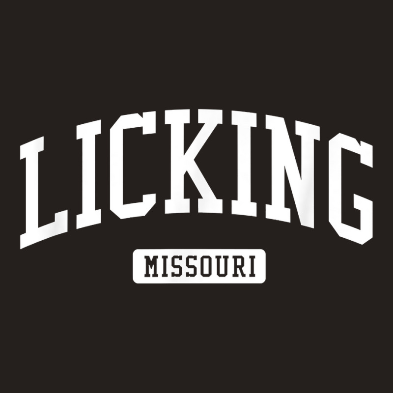 Licking Missouri Mo Vintage Athletic Sports Design T Shirt Tank Top by kayleeantb2tp | Artistshot