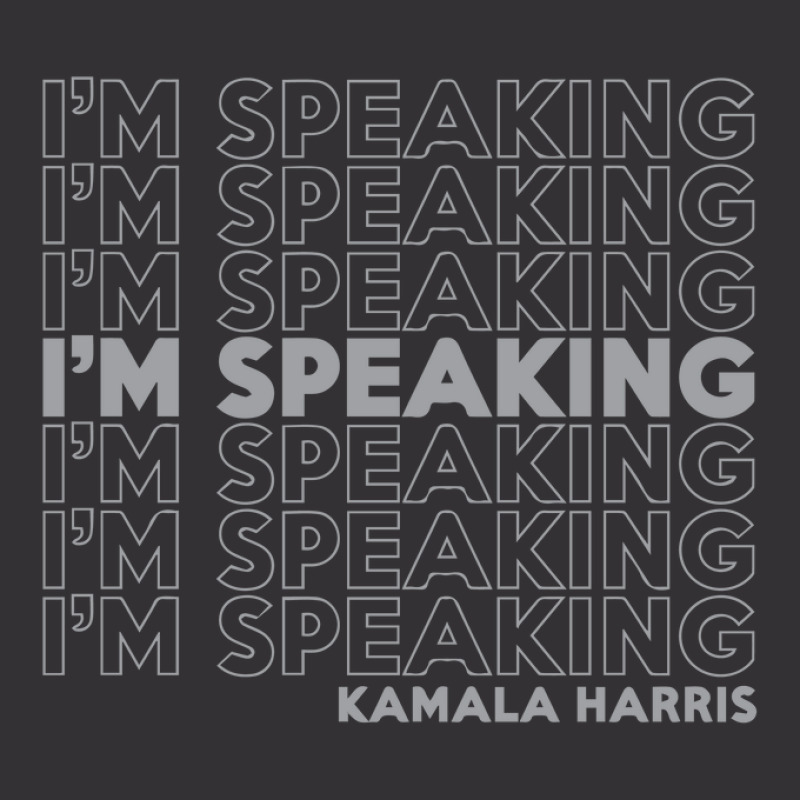 I'm Speaking Kamala Vintage Short | Artistshot